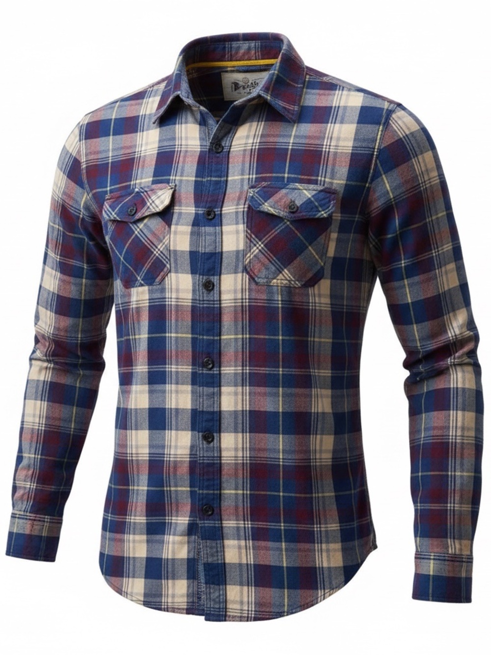 Superdry Men's Multicolor Plaid Button-Down Shirt